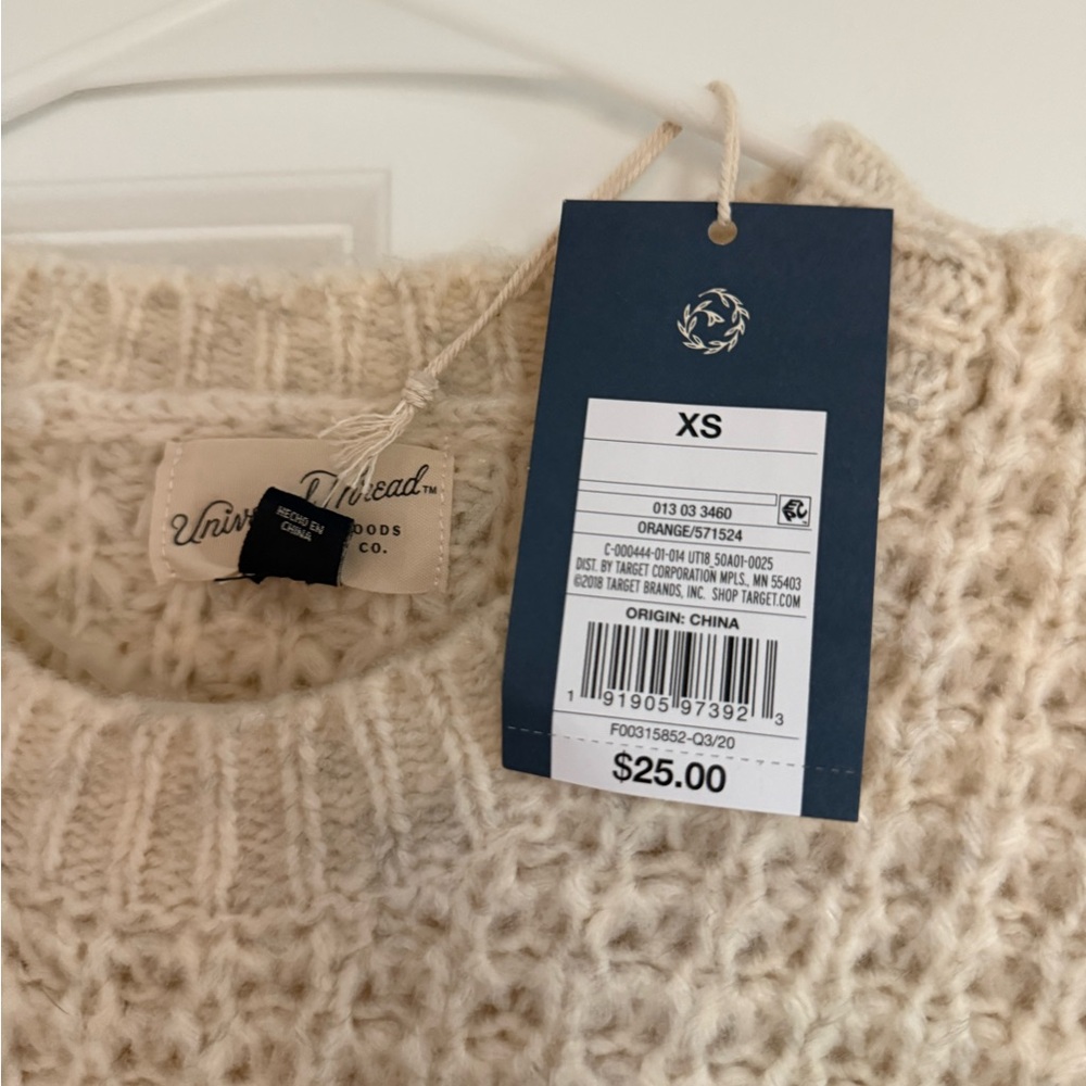 Universal Thread Colorful Striped Crew Neck Sweater - Picture 3 of 3